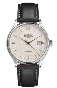 Montre Davosa Classic Vegan, cadran blanc