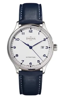 Montre Davosa Classic Vegan, cadran blanc