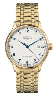 Montre Davosa Classic Vegan, cadran blanc