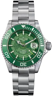 Montre Davosa Ternos Professional Nebulous, cadran vert