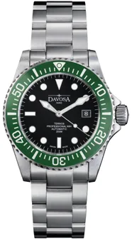 Montre Davosa Ternos Professional 68h, cadran noir