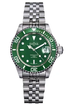 Montre Davosa Ternos Ceramic, cadran vert