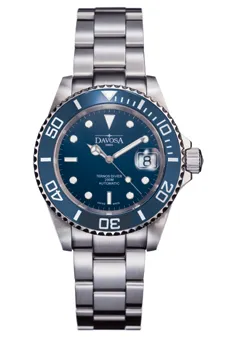 Montre Davosa Ternos Ceramic, cadran bleu