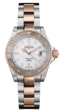 Montre Davosa Ternos Ceramic, cadran blanc