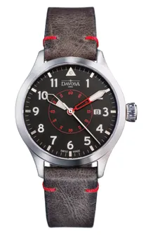 Montre Davosa Neoteric Pilot, cadran noir