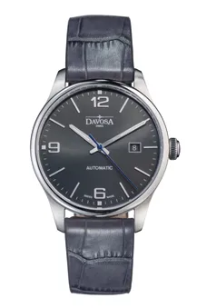 Montre Davosa Gentleman, cadran gris