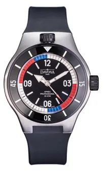 Montre Davosa Apnea Diver, cadran noir