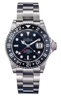 Montre Davosa Ternos Professional GMT, cadran bleu
