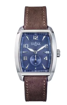 Montre Davosa Evo 1908, cadran bleu