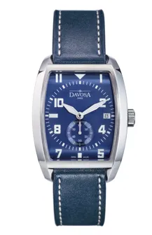 Montre Davosa Evo 1908, cadran bleu