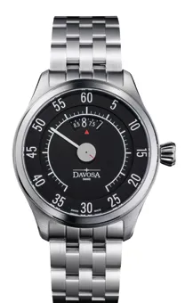 Montre Davosa Newton Speedometer, cadran noir