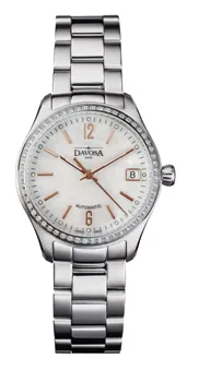 Montre Davosa Newton Lady, cadran blanc