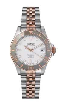 Montre Davosa Ternos Medium, cadran blanc