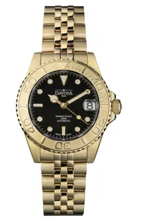 Montre Davosa Ternos Medium, cadran noir